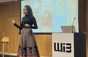 Rupal Patel at 2023 Women in BIM conference in London