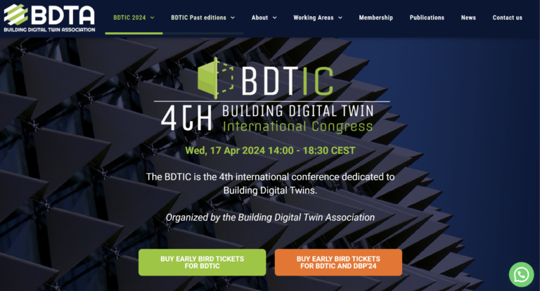 Building Digital Twin International Congress, Barcelona