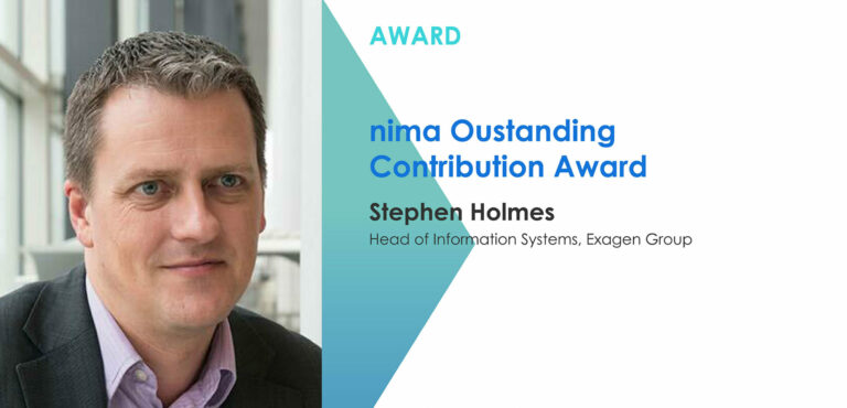 Stephen Holmes receives nima honour